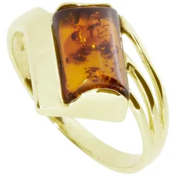 Fingerring OSTSEE-SCHMUCK "Ostsee-Schmuck Ring Astrid Ring Astrid" Gr. 62, gold (goldfarben), Fingerringe, Damen, Gr. 62 (19,7), Gelbgold 333