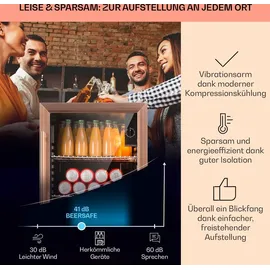 Klarstein Beersafe XXL Getränkekühlschrank (80 l, 830 mm hoch, Kupfer-Metallic)
