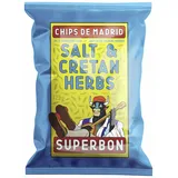 Superbon Chips Salt et Cretan Herbs Kartoffelchips mit Kräutern 125g