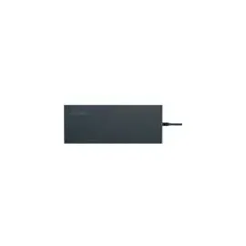 Kensington Dockingstation Kensington SD4842P USB-C Triple Video, 100 W, 4K, 1080 px, für bis zu 3 Monitore, DisplayPort/HDMI/USB/LAN/Audio, PCR, schwarz