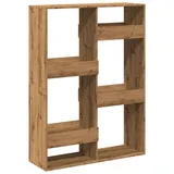 vidaXL Raumteiler Artisan-Eiche 100x33x135 cm Holzwerkstoff