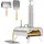 Outsunny Outdoor Pizzaofen silber
