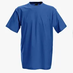 Komfort T-Shirt Rundhals JN002, königs-blau, Größe XXL - blau - S