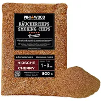 PINI 800 g Räucherchips Kirsche 1-3 mm Smoking Chips