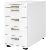 bümö Standcontainer 42,8 x 72 x 80 cm weiß