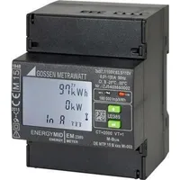 Gossen Metrawatt U2389-V021 Drehstromzähler mit Wandleranschluss digital MID-konform: Ja