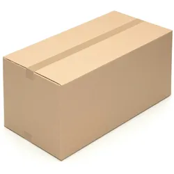 KK Verpackungen 45 Faltkartons 800 x 400 x 400 mm Versand Karton Faltschachteln DPD GLS 2 Wellig