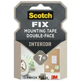 Scotch FIXTM INTERIOR doppelseitiges Klebeband 19,0 mm x 1,5 m, 1 Rolle