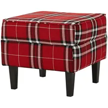 Switch Hocker ¦ rot ¦ Maße (cm): B: 49 H: 45 T: 49.0