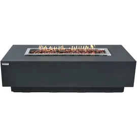 ELEMENTI Feuertisch Granville Ø 69 cm Dunkelgrau