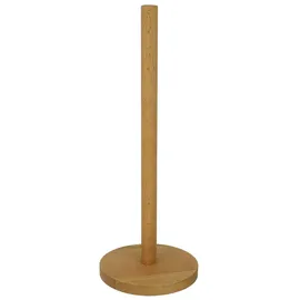 Metaltex Küchenrollenhalter Holz, Papierrollenhalter, Küchenpapierhalter stehend, Beige