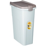 Kerbl Futtercontainer 40l, weiß/braun (80832)