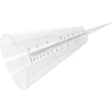 CANIGHT 1stück Kegelförmiger Regenmesser Transparente Niederschlagsmesskanne Für Garten Installieren Messung Und Outdoor-wetterstation Für Präzise Regenmessung