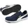 Puma Safety Iconic Suede Navy Low Sicherheitsschuh Blau