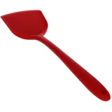 Utoolmart Silikon-Wok-Spatel, hohe Hitzebeständigkeit, Premium-Flexibel, Antihaftbeschichtung, Gummi, Kochspatel, zum Kochen, Backen, Rühren, Braten, Rot, 1 Stück