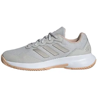 Adidas Gamecourt 2 Hartplatzschuhe - Grey One / Cyber Met / Power Cor - EU 41 1/3