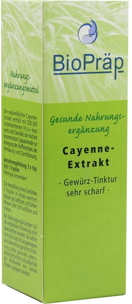 Cayenne-Extrakt-Gewürz-Tinktur 20 ML
