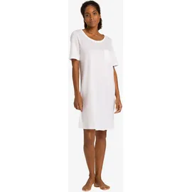 Hanro Cotton Deluxe Nachthemd Weiß M