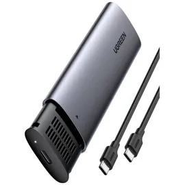 UGREEN 10902 Speicherlaufwerksgehäuse SSD-Gehäuse Grau M.2 PCIe NVMe SSD PCIe 10902