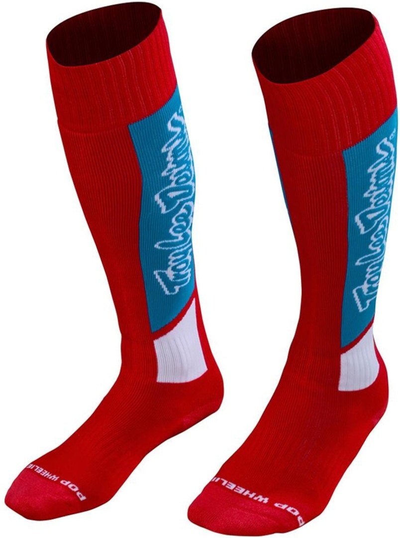 Troy Lee Designs GP Vox Thick Jugend Motocross Socken, rot, Größe M L