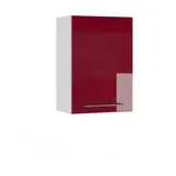 Vicco Badschrank Fame-Line Bordeaux Hochglanz, 50 x 72 cm