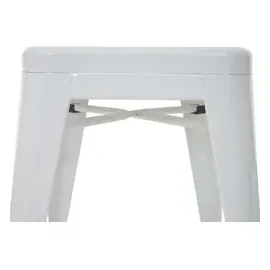 Mendler HWC-A73 Hocker 2er-Set 0 x 0 x 0 cm weiß