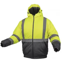Högert Gefütterte Warnschutzjacke Oker" Gelb M"