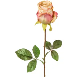 Deko-Blume 46cm ROSE - rosa & pink