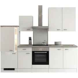 Flex-Well Küchenzeile Wito 270 cm weiß