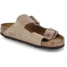 Birkenstock Arizona Weichbettung Veloursleder taupe 41