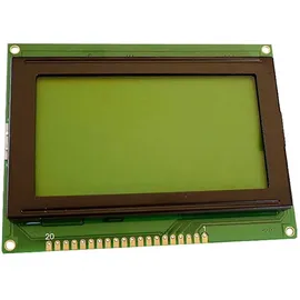 DISPLAY ELEKTRONIK Display LCD-Display Schwarz Gelb-Grün 128 x 64 Pixel (B x H x T) 93 x 70 x 10.8mm DEM128064ASYH-LY