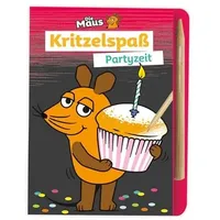 Trötsch Verlag Trötsch Die Maus Mini-Kratzblock Kritzelspaß Partyzeit: