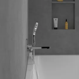 Villeroy & Boch Architectura Square Einhebelmischer Unterputz 150x190x54mm Chrom TVS12500300061