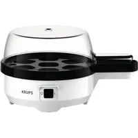 Krups EG2331 7 Eier + Messbecher Weiß/Schwarz