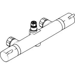 hansgrohe Thermostat Dusche Aufputz für Showerpipe chrom