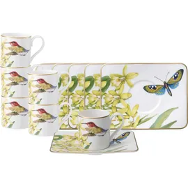 Villeroy & Boch Espressotasse mit Untertasse 0,06 l Bunt 12 St.