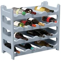 ARTECSIS Weinregal 24 Flaschen 0 x 0 x 0 cm Beton grau