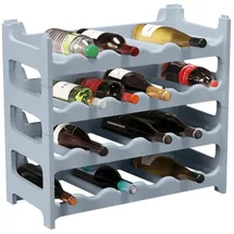 ARTECSIS Weinregal 24 Flaschen 0 x 0 x 0 cm Beton grau