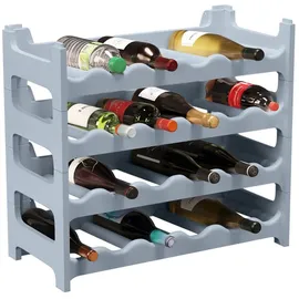 ARTECSIS Weinregal 24 Flaschen 0 x 0 x 0 cm Beton grau