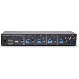 Startech 4-Port USB 3.0 KM Switch Mausumschaltung (P4A20132-KM-SWITCH)