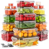 luxuskollektion Frischhaltedosen Set 40er BPA-frei