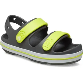 Crocs Kids' Crocband Cruiser Slate Grey/Acidity 19,5