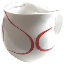 Luigi Colani Kaffeetasse 0,28 l Rot/Gold