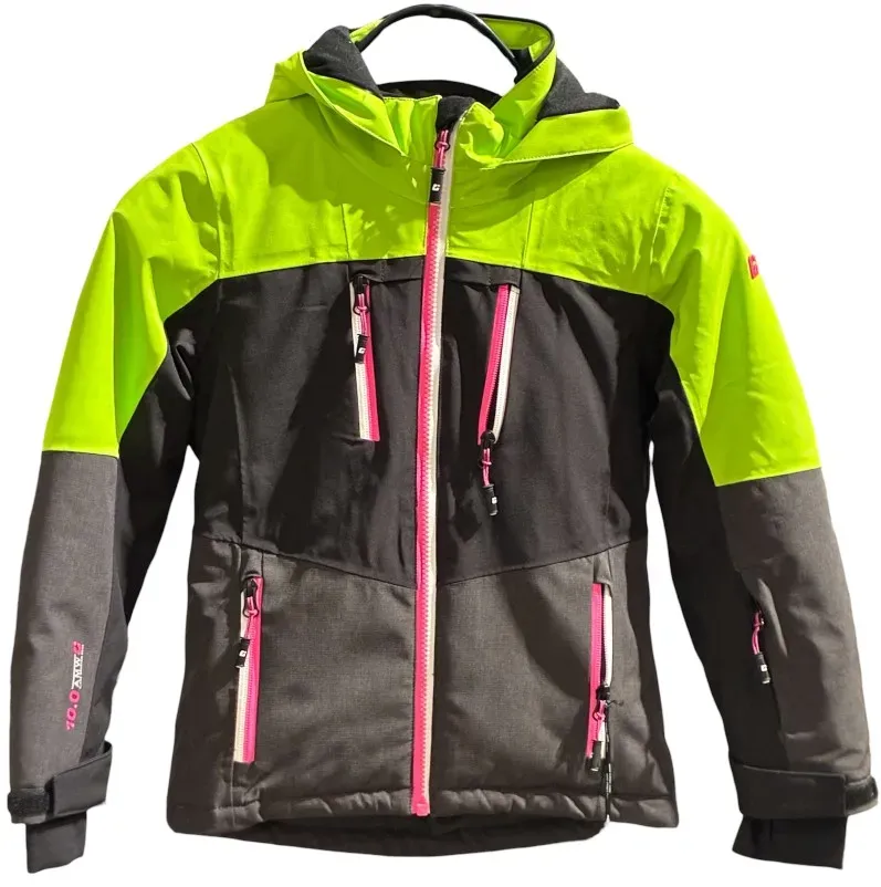 KILLTEC KW 423 GRLS SKI JCKT 00298 anthrazitmelange, 00298 anthrazitmelange, 128