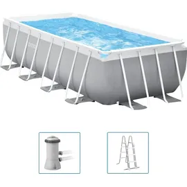 Intex Prism Frame Pool Set 400 x 200 x 122 cm inkl. Filterpumpe