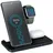 Grundig 3-in-1 Ladestation Apple Watch und iPhone – Qi Ladegerät mit Ladefunktion für Smartphone, Smartwatch, Kopfhörer – Wireless Charger – Faltbar