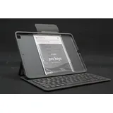 ZAGG Pro Keys Tastatur Hülle für iPad 10,2'' grau / schwarz