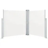 vidaXL Ausziehbare Seitenmarkise Doppelt 170 x 600 cm