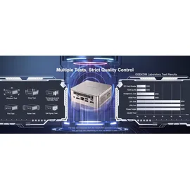 GEEKOM Mini-PC Intel NUC Ryzen 7 16 GB RAM 512 GB SSD AMD Radeon Vega 8 Windows 11 Pro