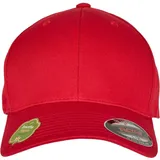 Flexfit Organic Cotton Cap, red, S/M